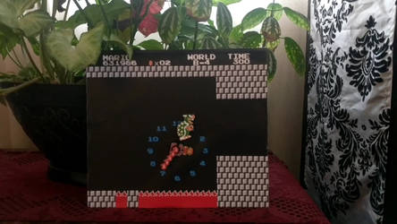 Super Mario Bros. Bowser Underworld clock