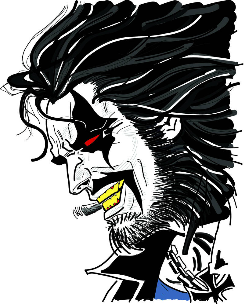 Digital Painting Illustrator Project 2 Lobo By Masharia