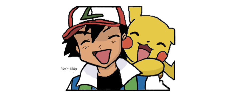 Ash ketchum and pikachu drawing by Yoshi1889 on DeviantArt