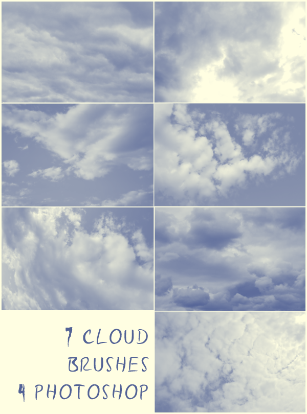 7 Cloud Brushes