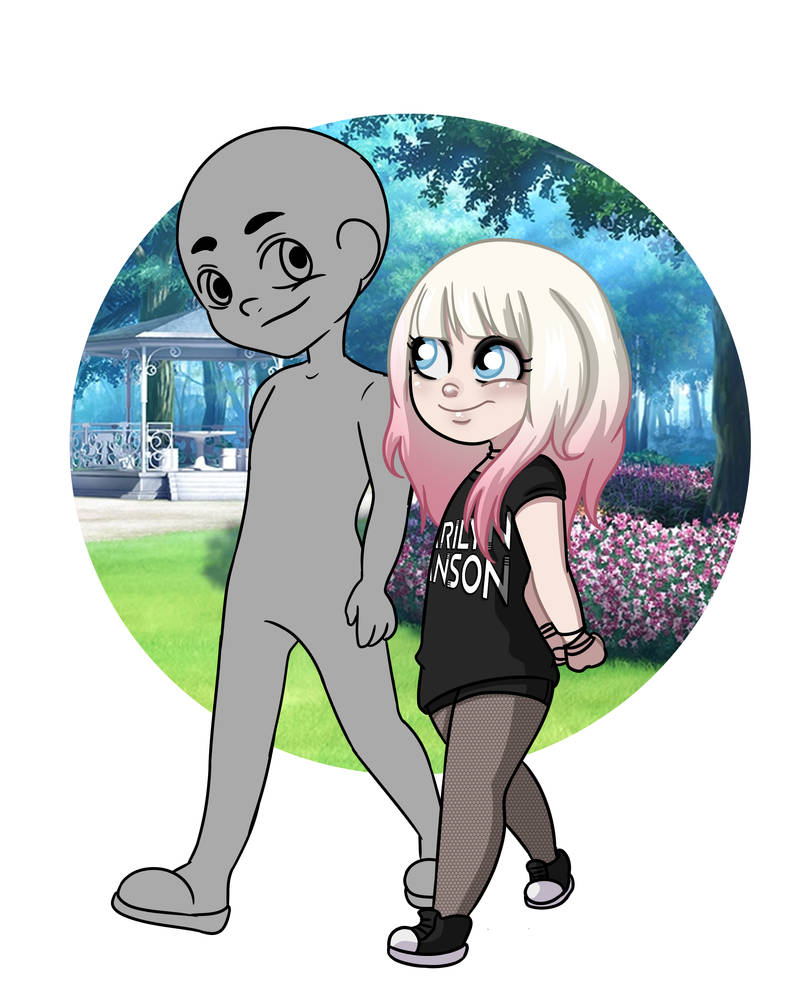 Collab: Let's take a walk! by Sparvely on DeviantArt