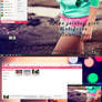 theme rainbow pink (modificado) by me