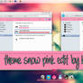 Snow pink {k1000a09} theme de windows 7