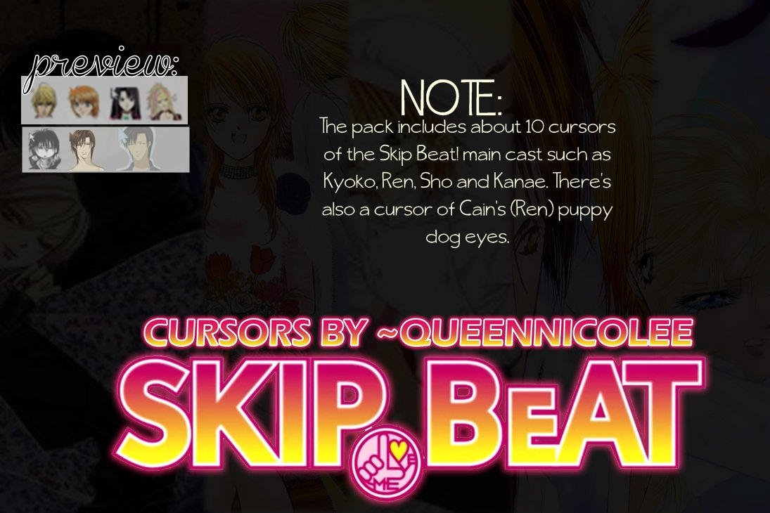 Skip Beat! Cursors