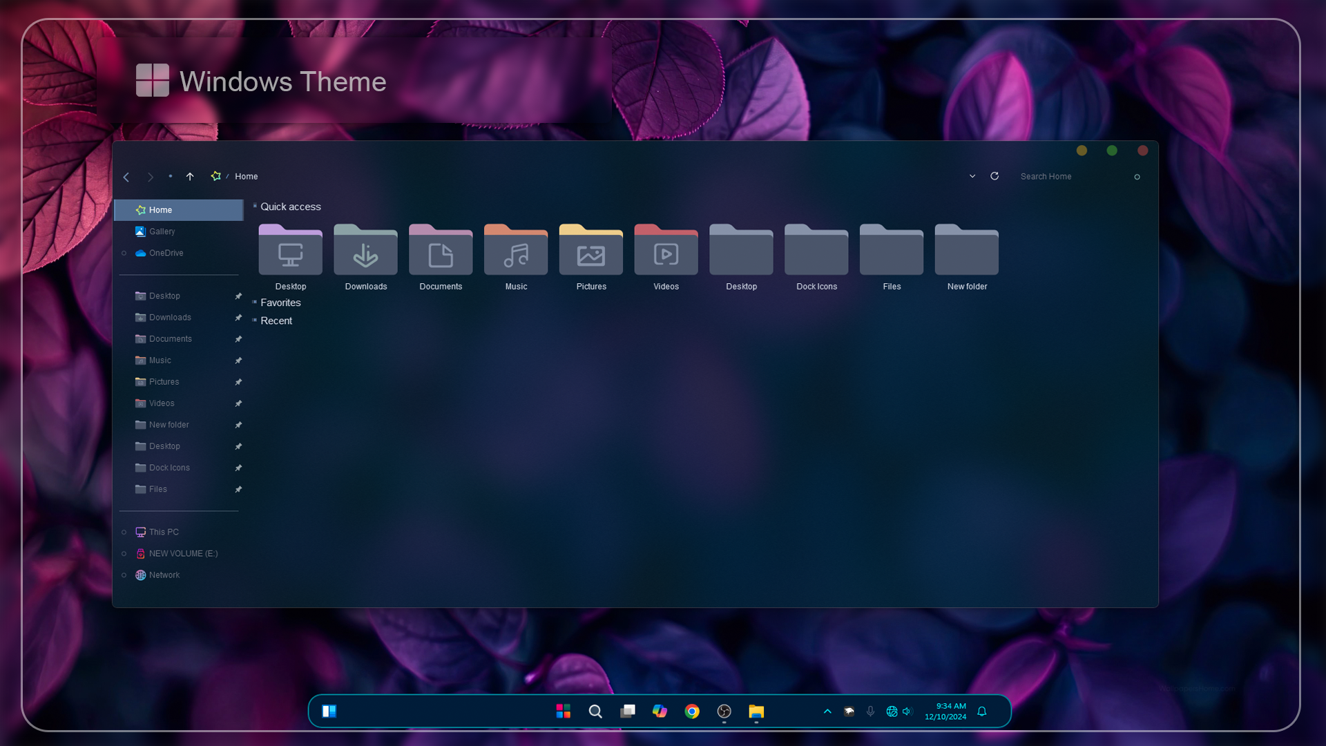 Dragon Knight Windows 11 Theme