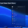 Frost Glass Start Menu Style Windows 11