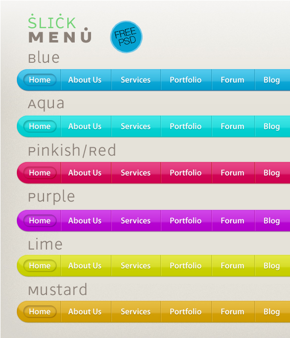 Slick Menu