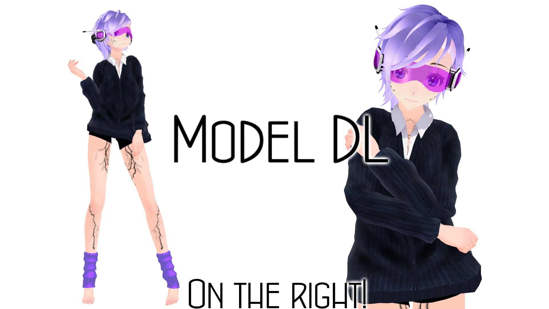 [MMD] Android!Self Model (Note for DL) by AlexTheDuckPotato on DeviantArt
