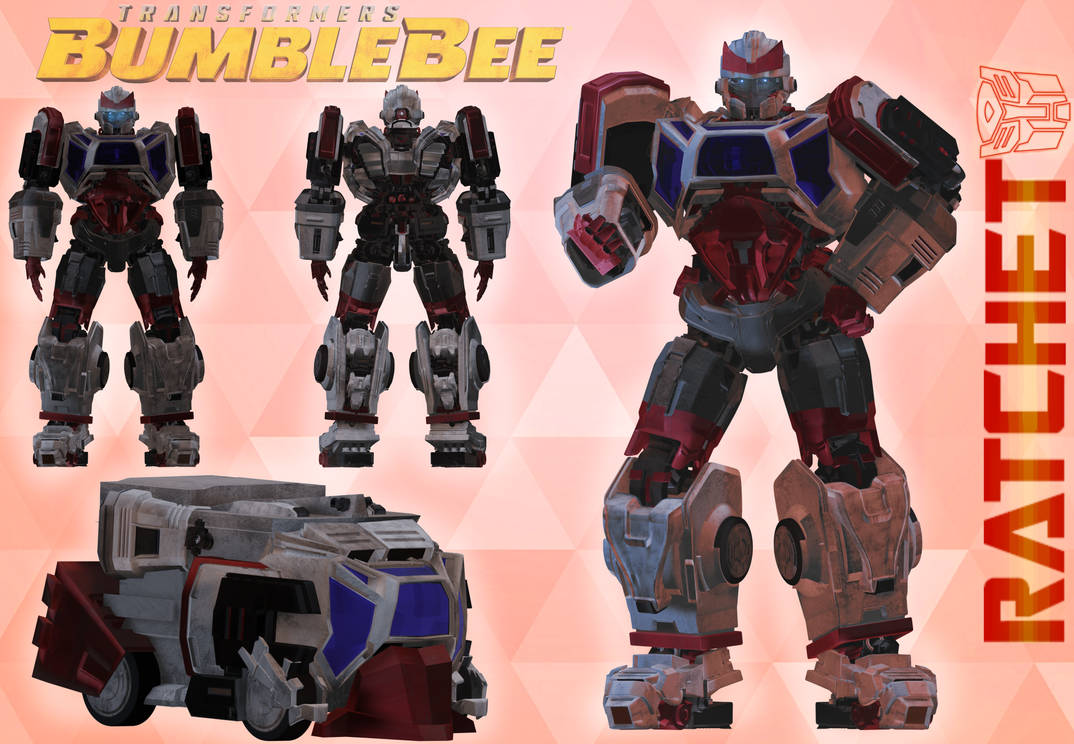 Ratchet Bumblebee design (Free model release!) by Moonsler on DeviantArt