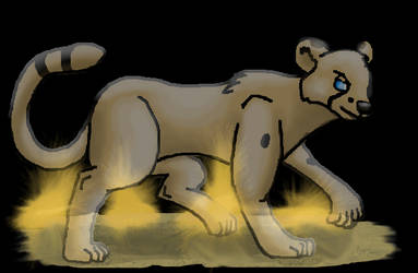 A ghostly cheetah by Copanel-CP