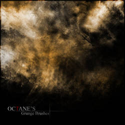 ocTanes Grunge Brush set 4