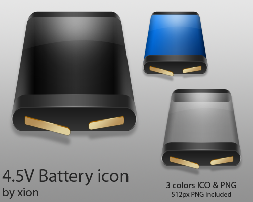 4.5V Battery Icon
