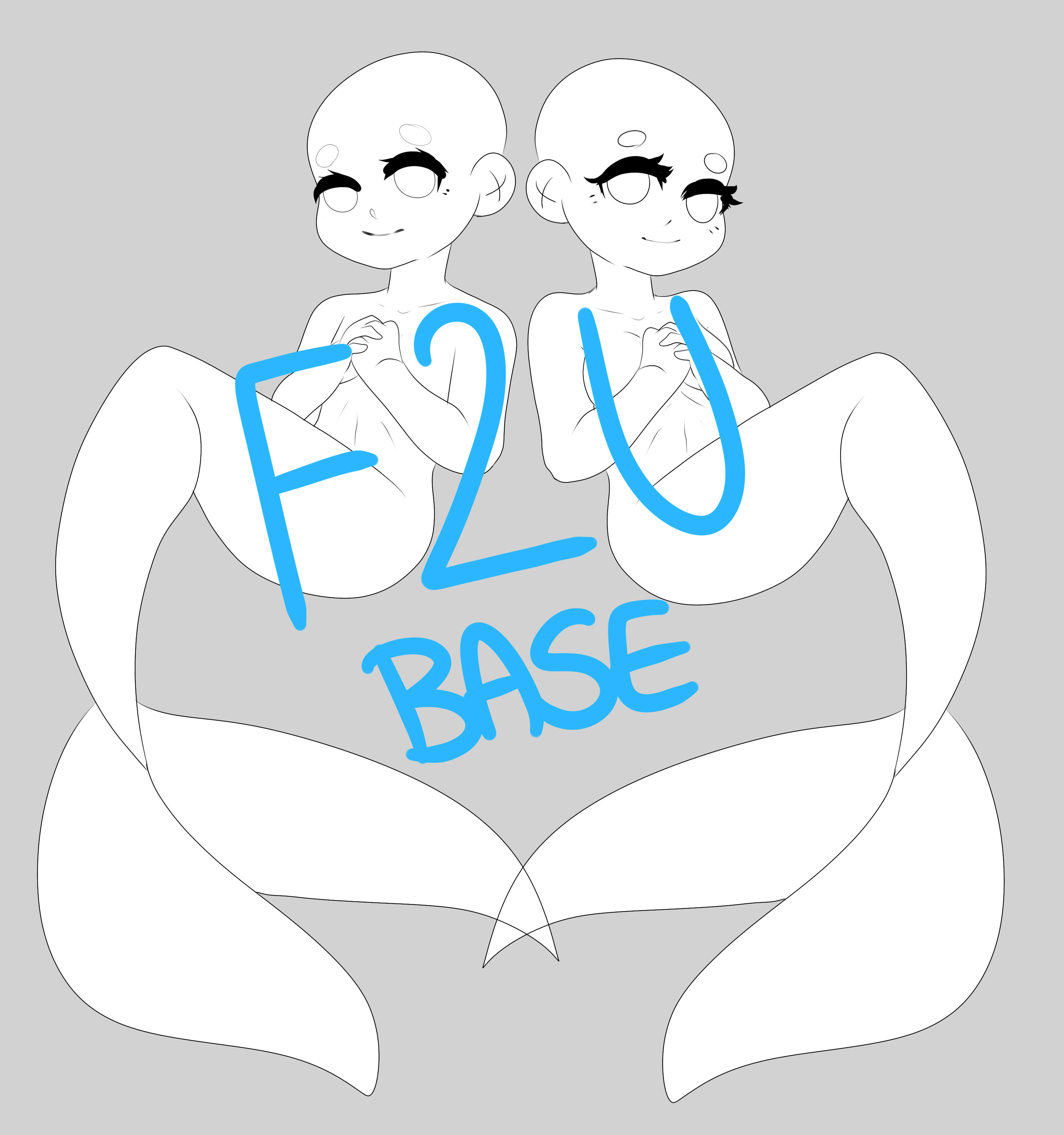 Mermaid base F2U by sounds-like-balloons on DeviantArt
