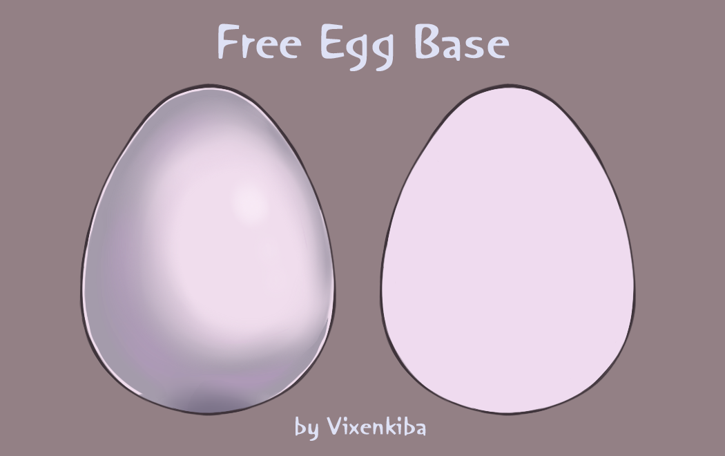 [F2U] Egg Base Template Editable by Vixenkiba on DeviantArt
