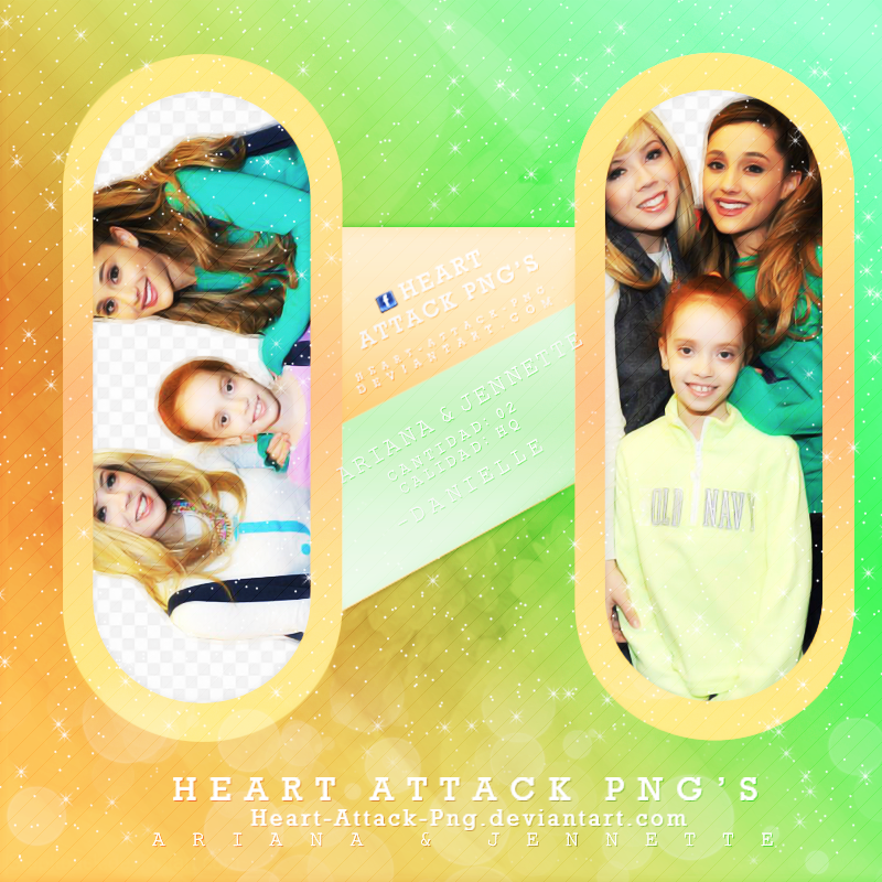 Photopack Png De Jennette y Ariana.344.333.336