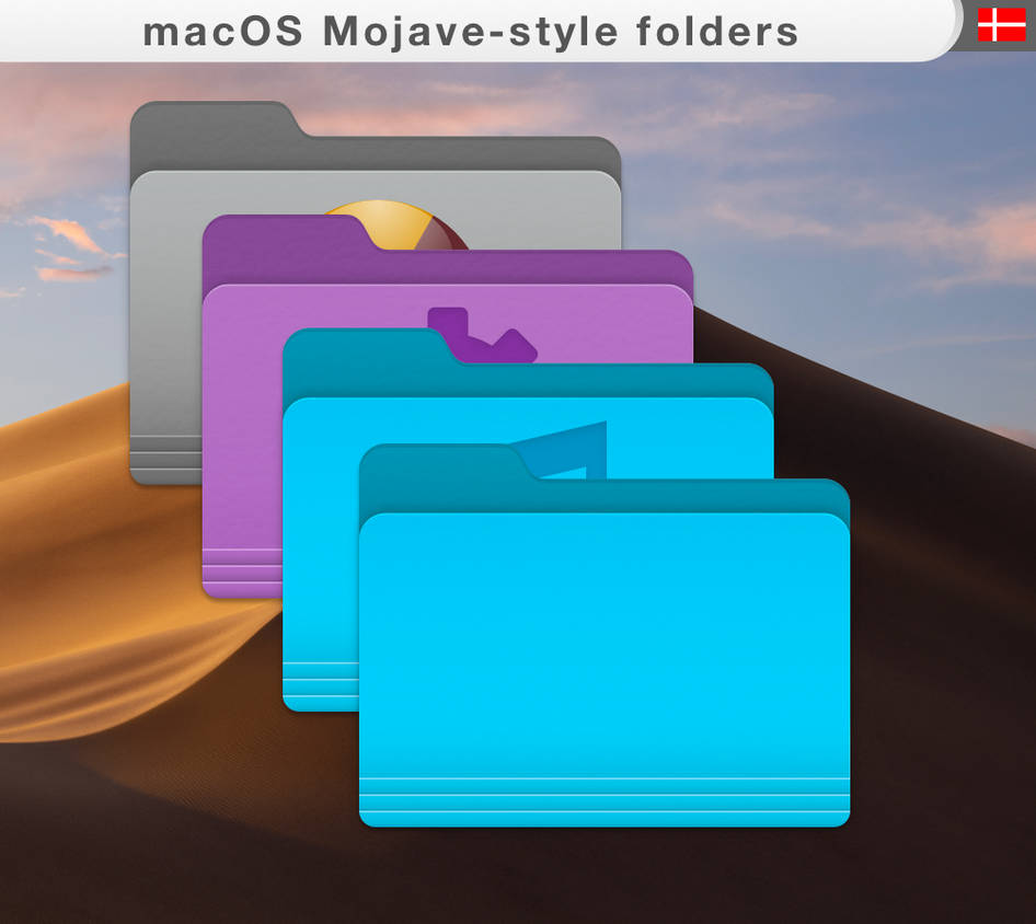 macOS-mojave style-folders