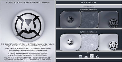 BBXMercury Monterey Edition Wallpapers Icons