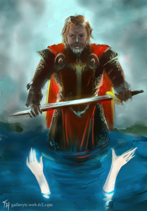 King Arthur conquers Death Battle by Kaoskid1 on DeviantArt