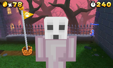 Kodama Ghost From Super Mario 3d Land Mc Skin By Imadeviantguy