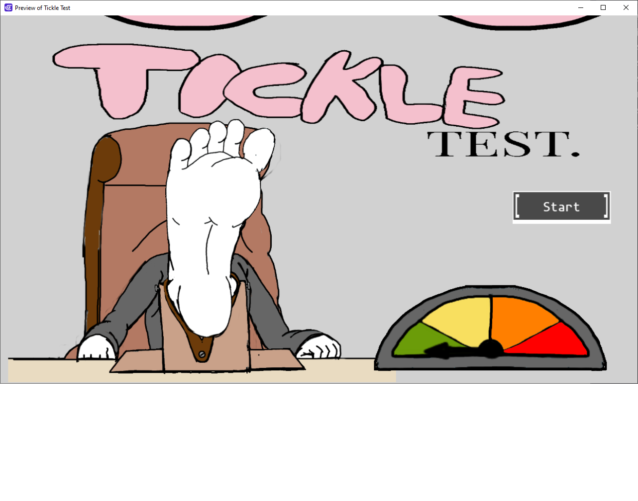 Tickle Test. Game Demo. Updated, 3/Aug/24 by TheTWolf on DeviantArt