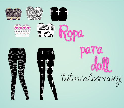 Ropa Para Doll By Tutorialescrazy