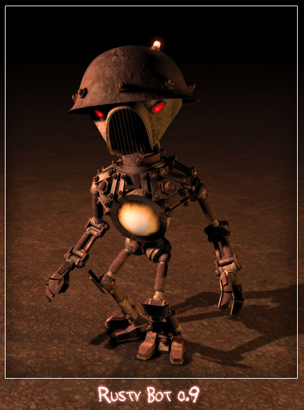 Rusty Bot 0.9 Flyaround by NDKayJah on DeviantArt