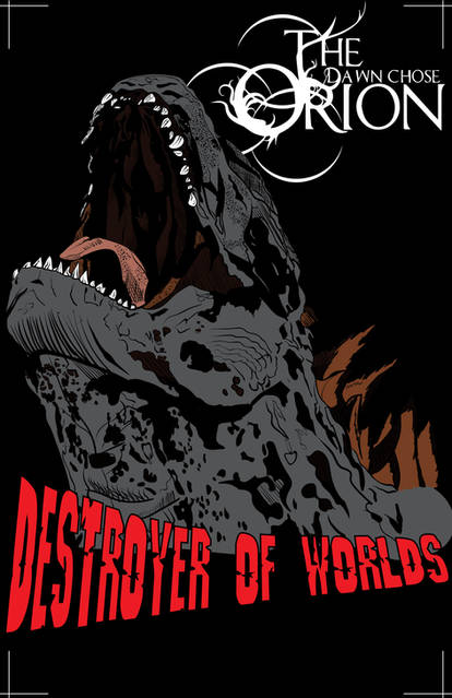 Godzilla! Destroyer Of Worlds! TDCO music poster! by XxHXCLIONxX