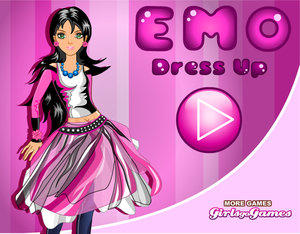 Emo Girl Dress up game