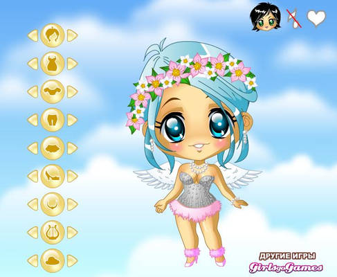 Cute Angel Dress Up