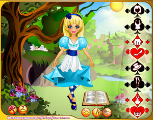 Alice in Wonderland Dress Up