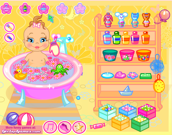 Girlsgogames Baby Bathing - Baby Games Play Free Online Games Baby ...
