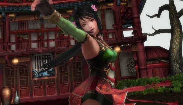 MMD Vids - Guan Yin Ping Fight