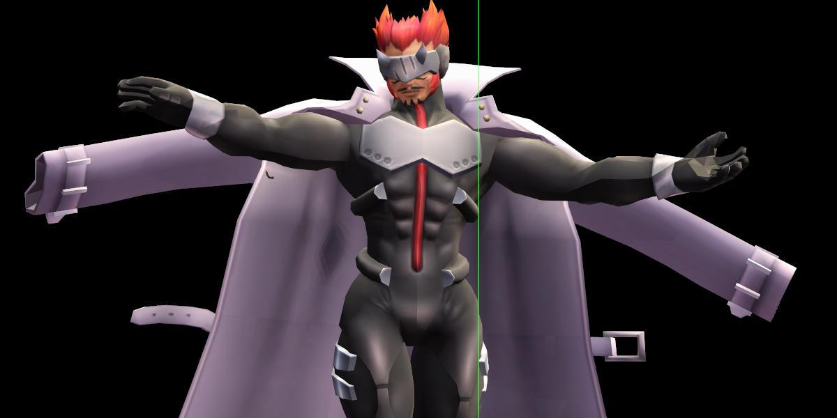 MMD newcomer Gankoomon WIP test by DesmondChan on DeviantArt