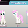 Twinkle Toes (aka Twinkleshine, Moondancer)
