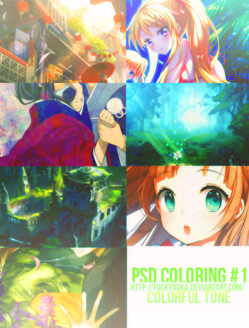 PSD Coloring #1 by Fuckyouka on DeviantArt