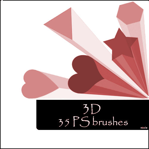 3D brushes by szuia on DeviantArt