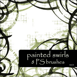 painted swirls brushes