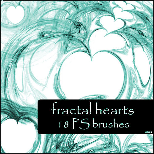 hearts fractal brushes by szuia on DeviantArt