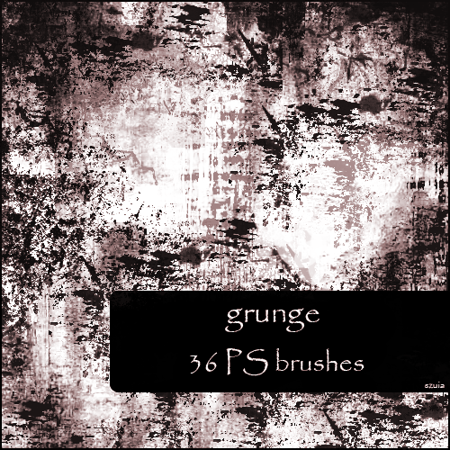 grunge brushes