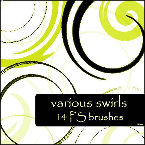 various swirls brushes by szuia on DeviantArt