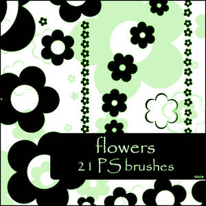 flowers brushes