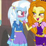 Adagio and Trixie- Blushing Couple