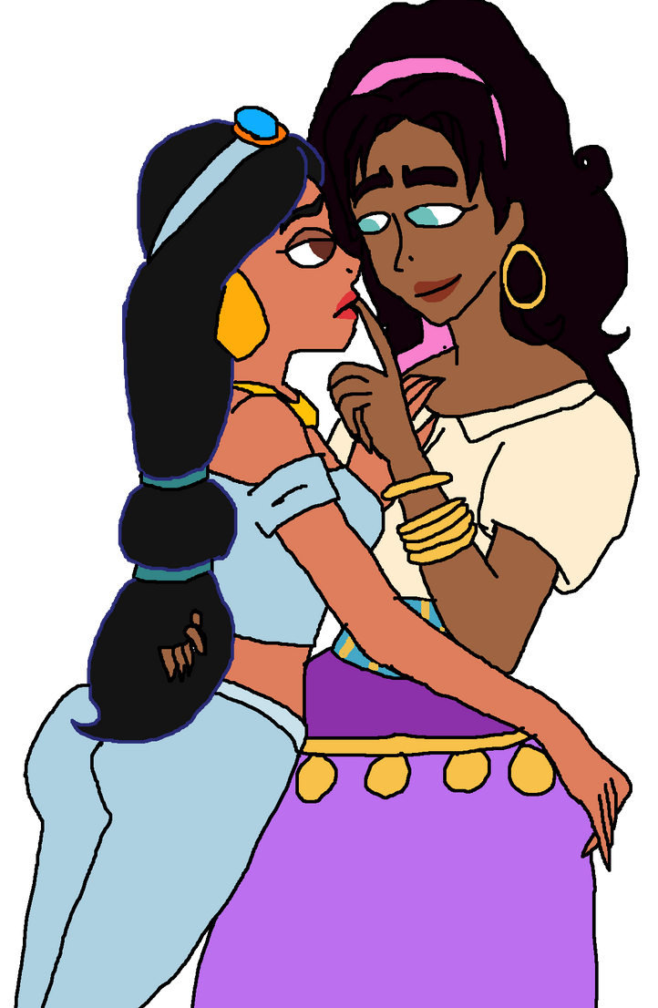 Esmeralda Seducing Jasmine by kTd1993 on DeviantArt