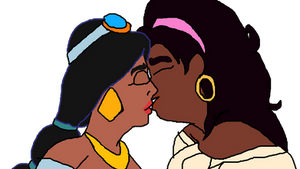 Lina and Esmeralda | Sleeping on her lap by AiraChica on DeviantArt