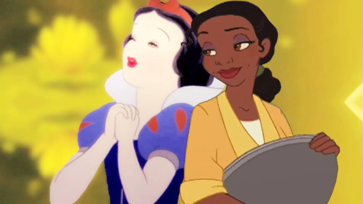 Snow White x Tiana by kTd1993 on DeviantArt