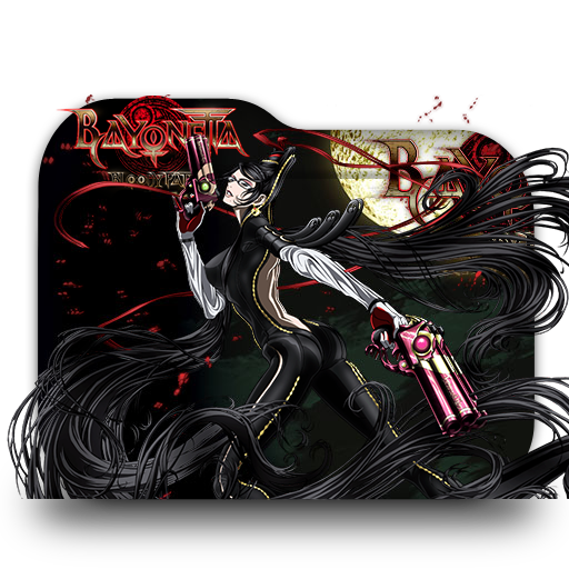 Get Wallpaper Bayonetta Bloody Fate Folder Icon By Minacsky Saya On Deviantart Free