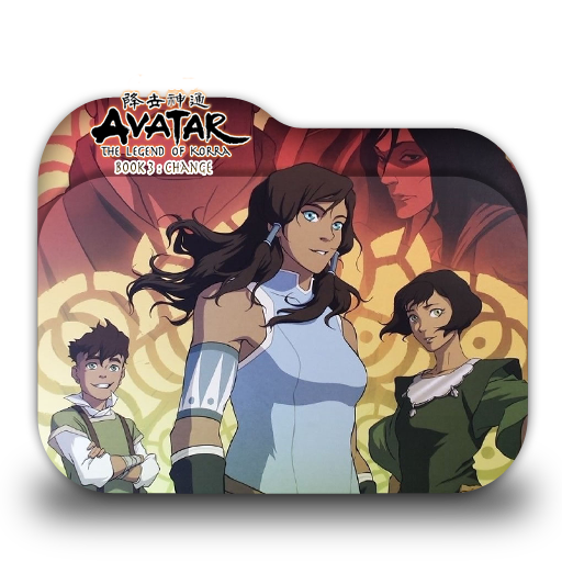 Avatar The Legend Of Korra Book 3 Folder Icon by Minacsky-saya on ...