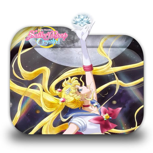 Get Wallpaper Bishoujo Senshi Sailor Moon Crystal 2 Folder Icon By Minacsky Saya For iPhone Free