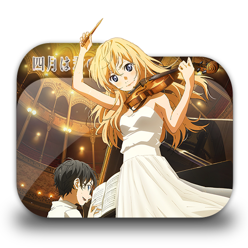 Shigatsu wa Kimi no uso Icons