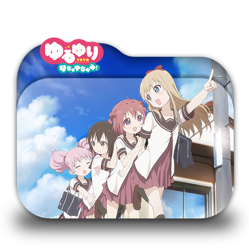 Wallpaper Yuru Yuri Nachuyachumi Folder Icon By Minacsky Saya On Deviantart Desktop Wallpaper